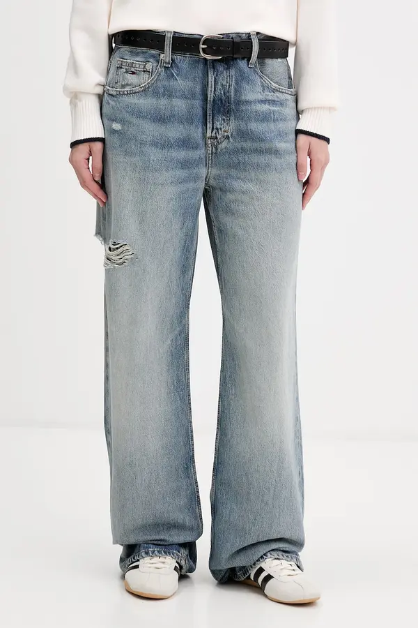 Tommy Jeans Tommy Jeans kavbojke relaxed kroja ženske