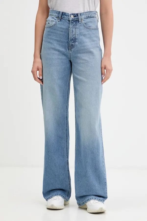 Tommy Jeans Tommy Jeans kavbojke s širokimi hlačnicami ženske