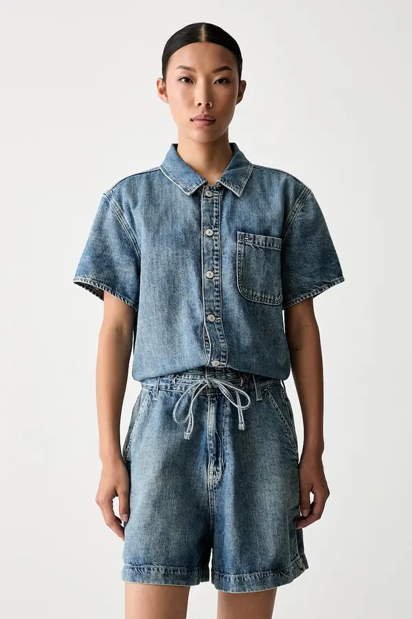 Tommy Jeans Tommy Jeans kombinezon ženski denim