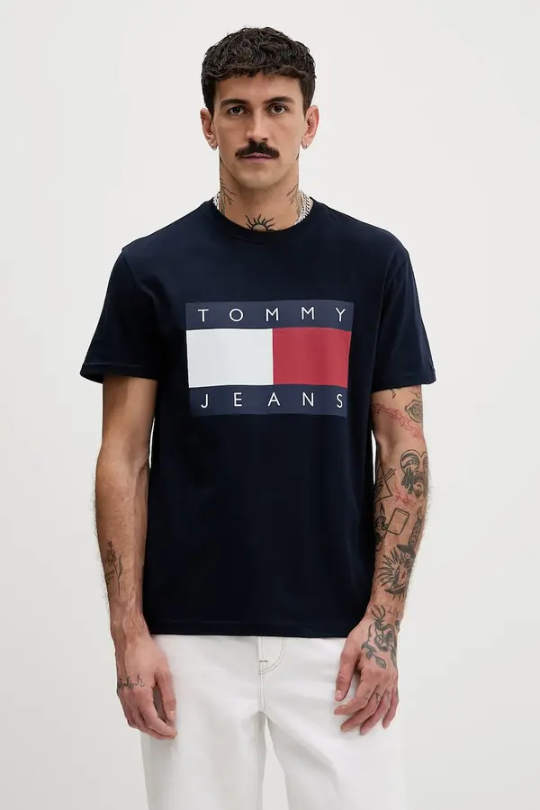 Tommy Jeans Tommy Jeans kratka majica moška bombažna
