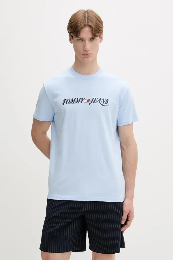 Tommy Jeans Tommy Jeans kratka majica moška bombažna