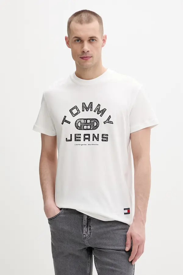 Tommy Jeans Tommy Jeans kratka majica moška bombažna