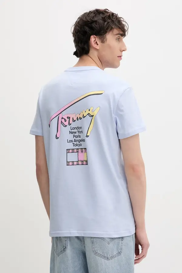 Tommy Jeans Tommy Jeans kratka majica moška bombažna
