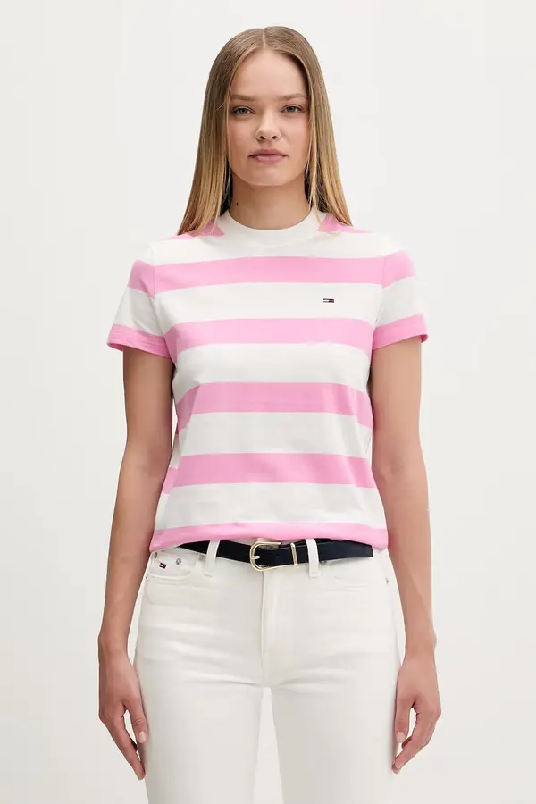 Tommy Jeans Tommy Jeans kratka majica ženska bombažna