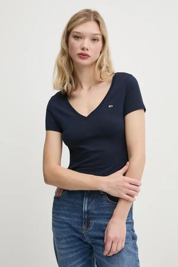 Tommy Jeans Tommy Jeans kratka majica ženska bombažna