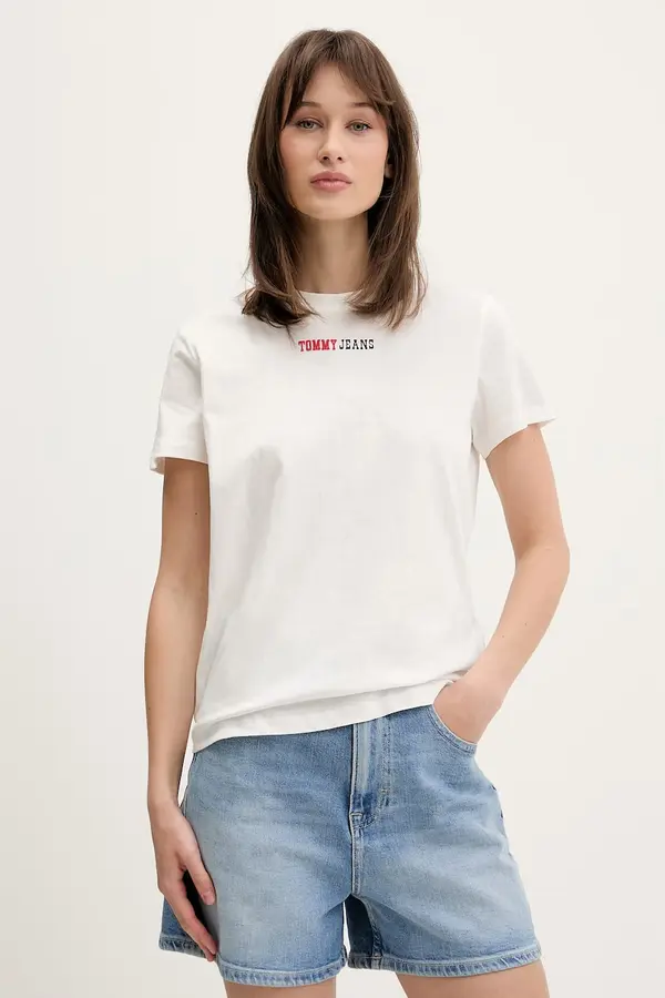 Tommy Jeans Tommy Jeans kratka majica ženska bombažna
