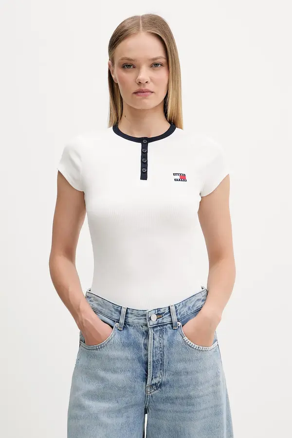 Tommy Jeans Tommy Jeans kratka majica ženska z bombažem