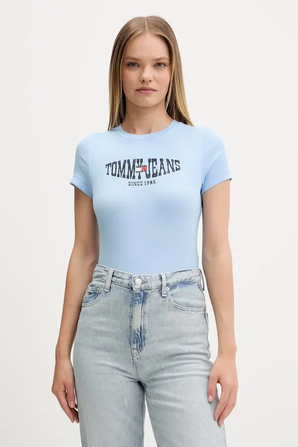 Tommy Jeans Tommy Jeans kratka majica ženska z bombažem