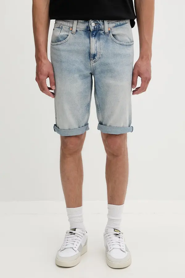 Tommy Jeans Tommy Jeans Kratke hlače moške iz bombaža z elastanom
