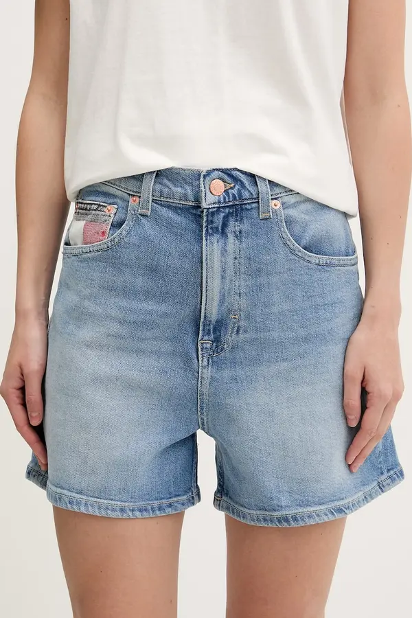 Tommy Jeans Tommy Jeans kratke hlače ženske denim