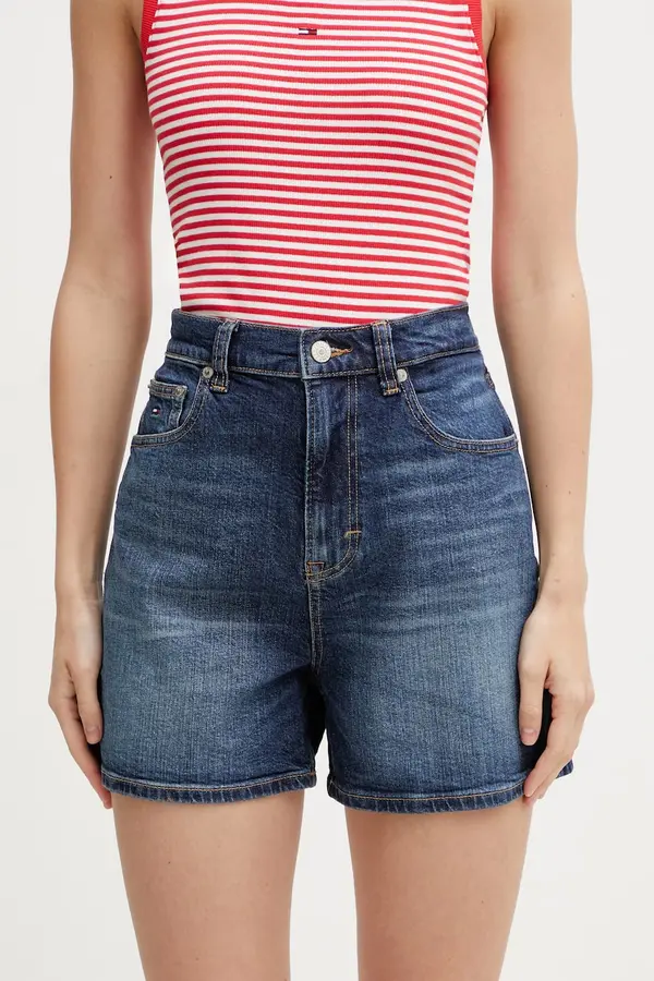Tommy Jeans Tommy Jeans kratke hlače ženske denim