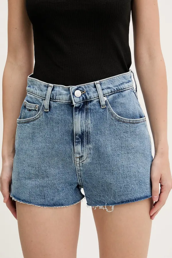 Tommy Jeans Tommy Jeans kratke hlače ženske denimaste