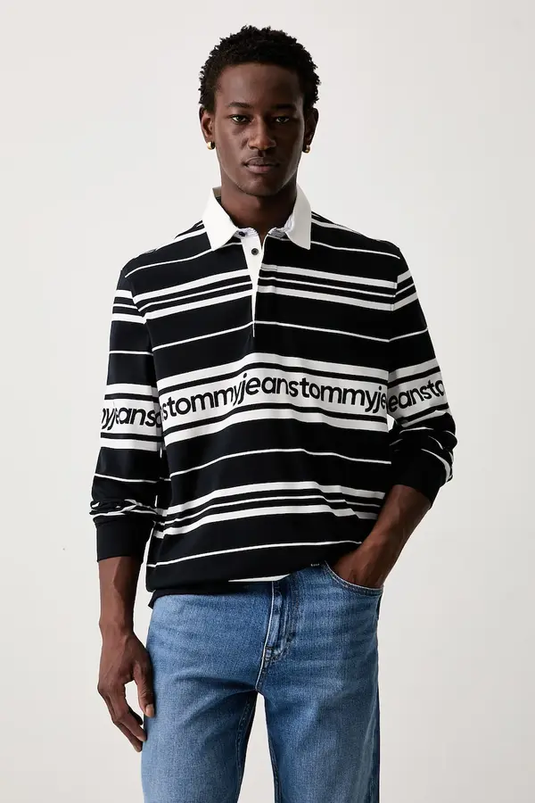 Tommy Jeans Tommy Jeans majica z dolgimi rokavi moška bombažna