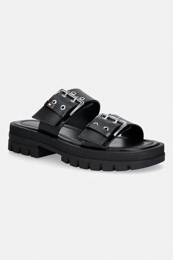 Tommy Jeans Tommy Jeans natikači ženski TJW BUCKLE STRAPS SANDAL