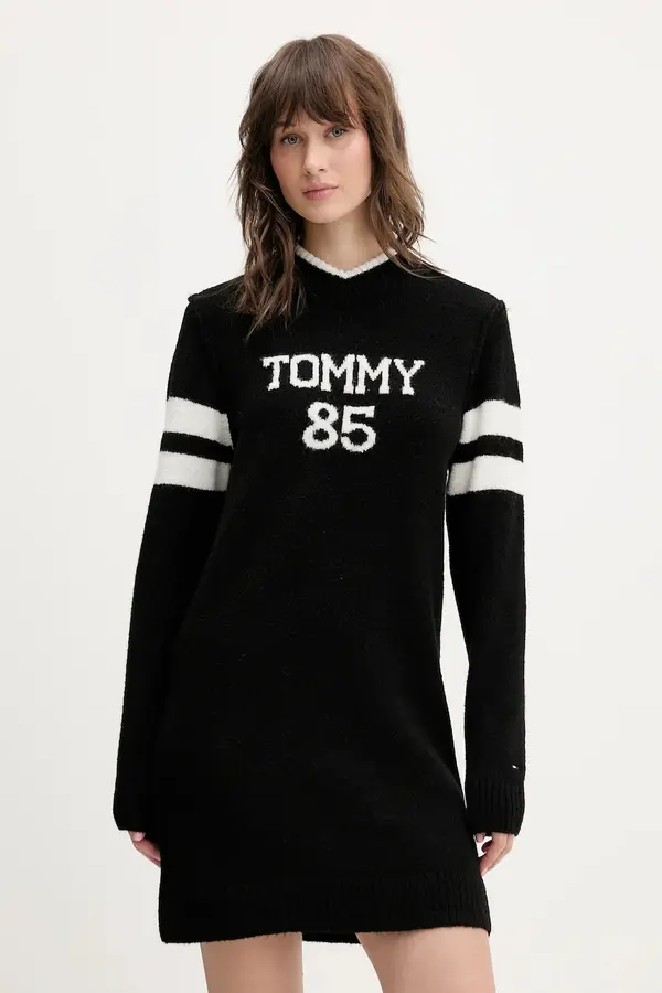 Tommy Jeans Tommy Jeans Obleka s primesjo volne Tommy Jeans