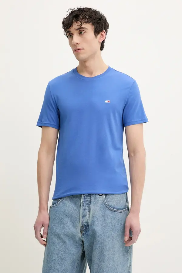 Tommy Jeans Tommy Jeans Osnovna kratka moška bombažna majica paket 2 kosov