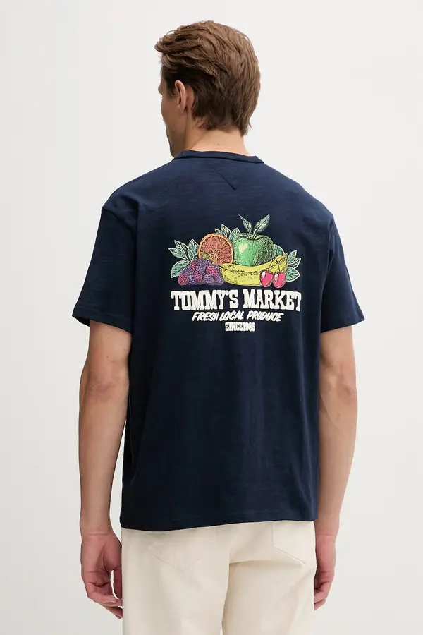 Tommy Jeans Tommy Jeans oversize kratka majica moška bombažna