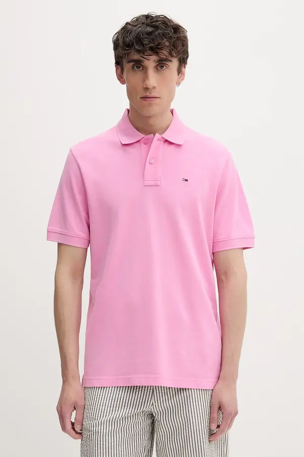Tommy Jeans Tommy Jeans polo majica moška bombažna