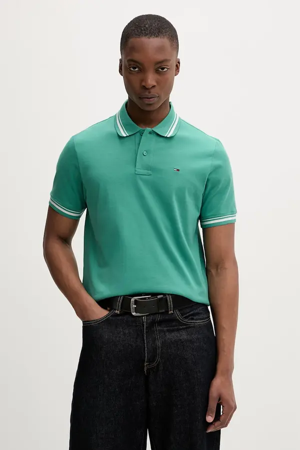 Tommy Jeans Tommy Jeans polo majica moška bombažna
