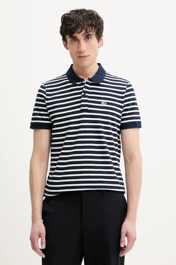 Tommy Jeans Tommy Jeans polo majica moška bombažna