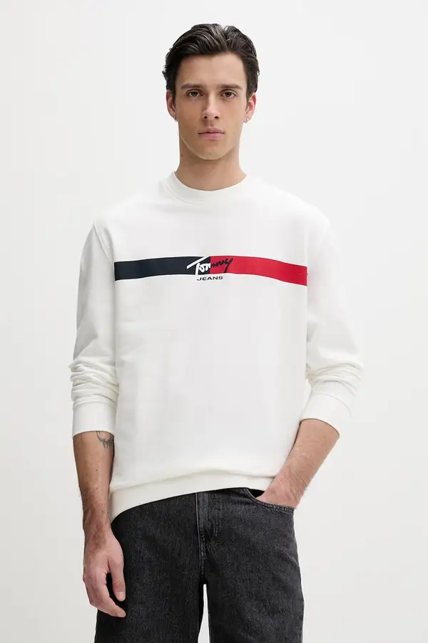 Tommy Jeans Tommy Jeans pulover moški bombažen