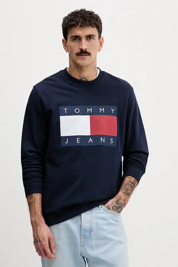 Tommy Jeans Tommy Jeans pulover moški bombažen
