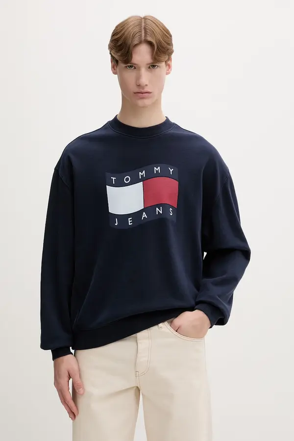Tommy Jeans Tommy Jeans pulover moški bombažen