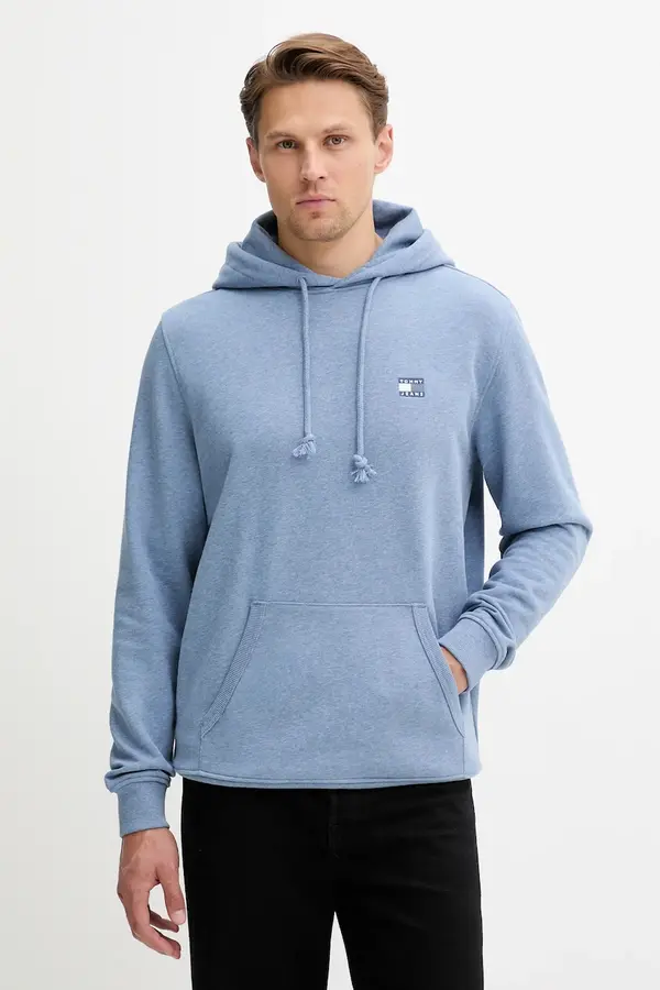Tommy Jeans Tommy Jeans pulover s kapuco moški bombažen