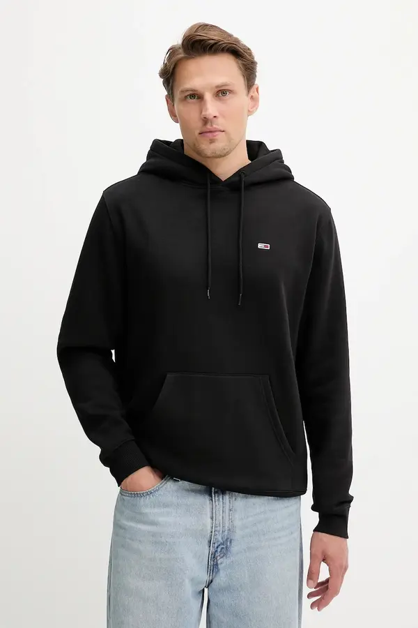 Tommy Jeans Tommy Jeans pulover s kapuco moški z bombažem