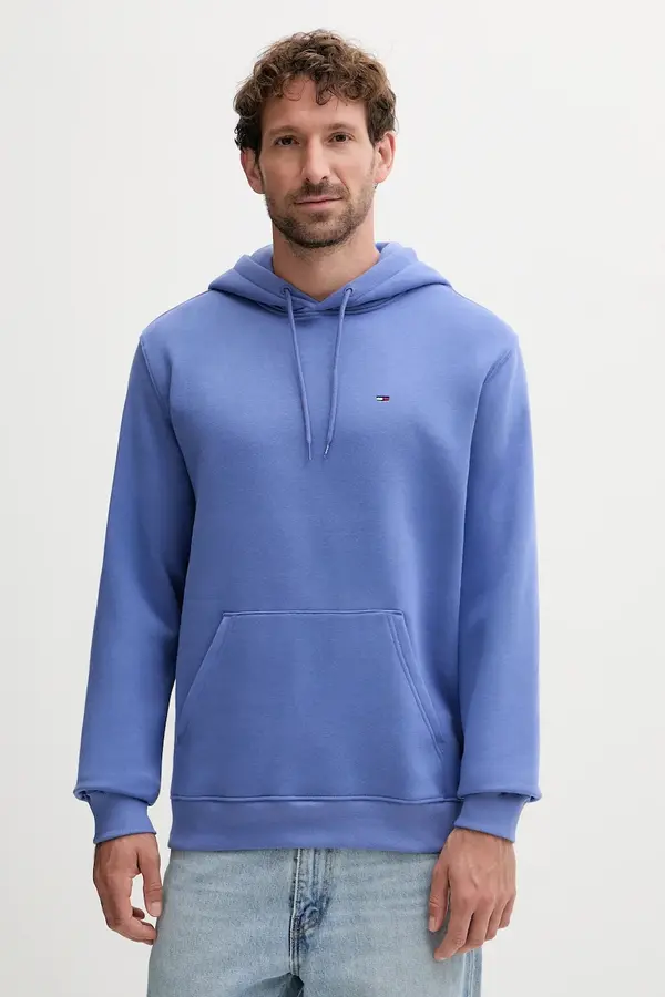 Tommy Jeans Tommy Jeans pulover s kapuco moški z bombažem
