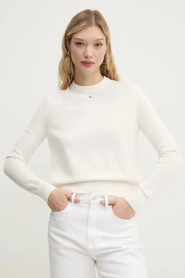 Tommy Jeans Tommy Jeans pulover ženski bombažen