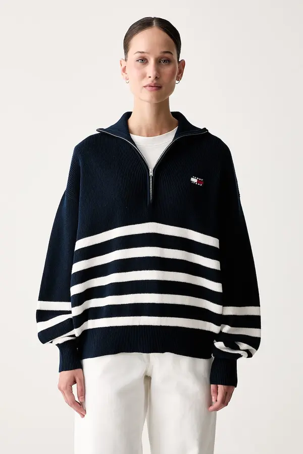 Tommy Jeans Tommy Jeans pulover ženski bombažen
