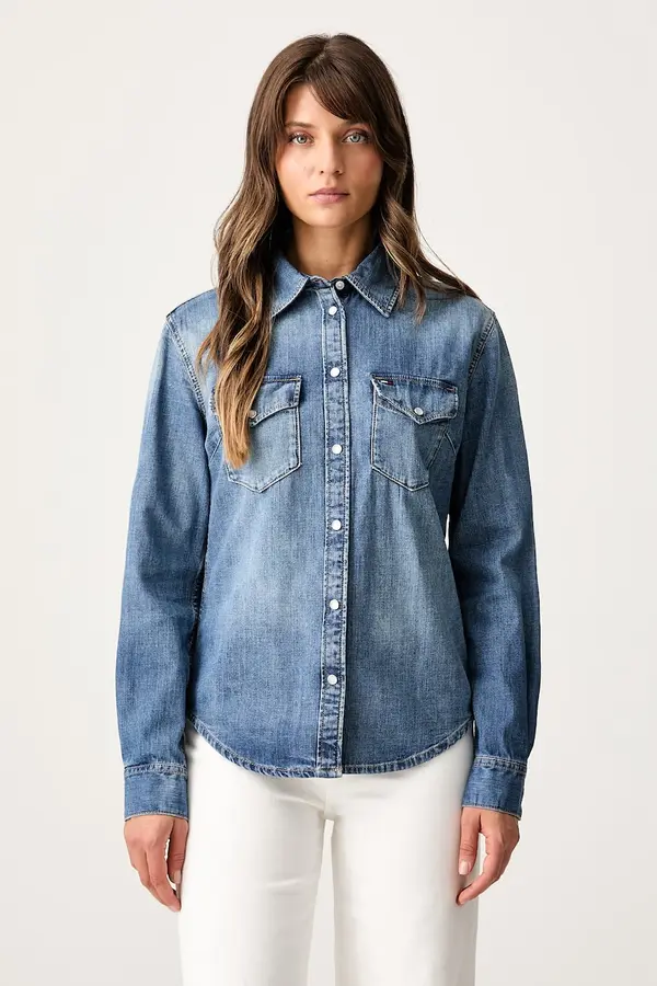 Tommy Jeans Tommy Jeans srajca ženska denim