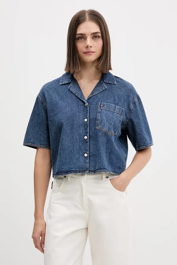 Tommy Jeans Tommy Jeans Srajca ženska iz denima