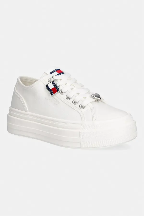 Tommy Jeans Tommy Jeans TJW FLATFORM SNEAKER CHARMS superge ženske