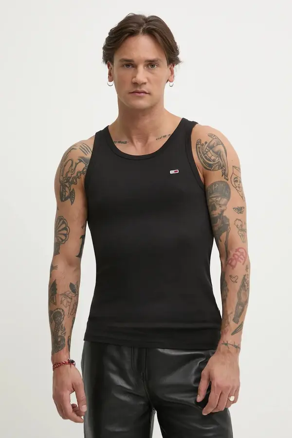 Tommy Jeans Tommy Jeans top moški bombažen paket 2 kosov