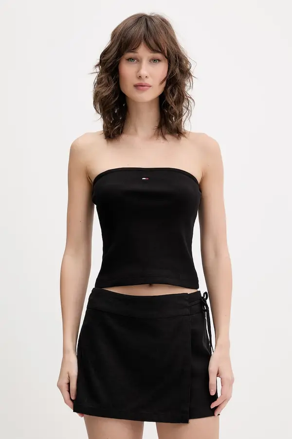 Tommy Jeans Tommy Jeans top ženski z bombažem