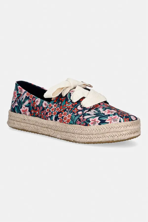 Toms Toms espadrile ženske CAROLINA LACE UP