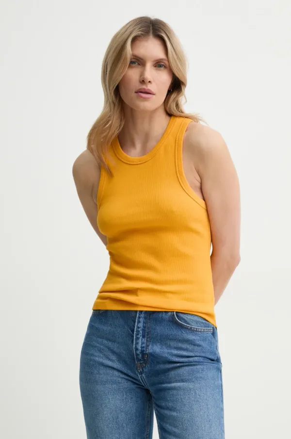 2NDDAY Top 2NDDAY Purity TT ženski, oranžna barva, 2252237387