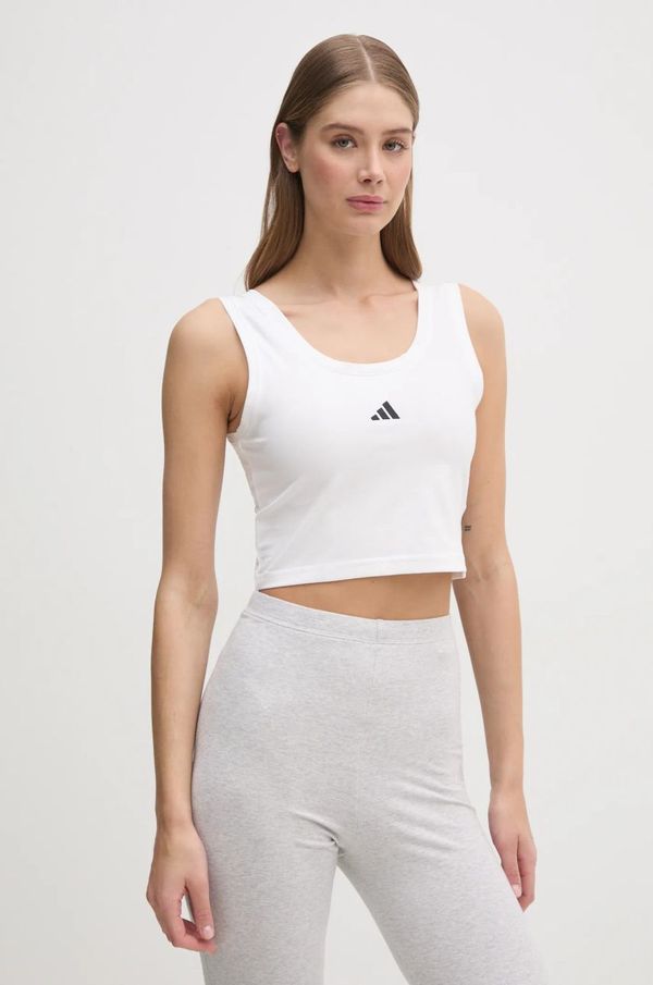 adidas Top adidas Essentials ženski, bela barva, JD0545