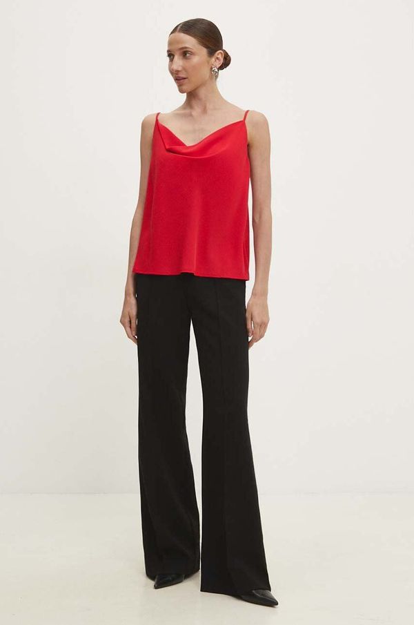 Answear Lab Top Answear Lab ženski, rdeča barva