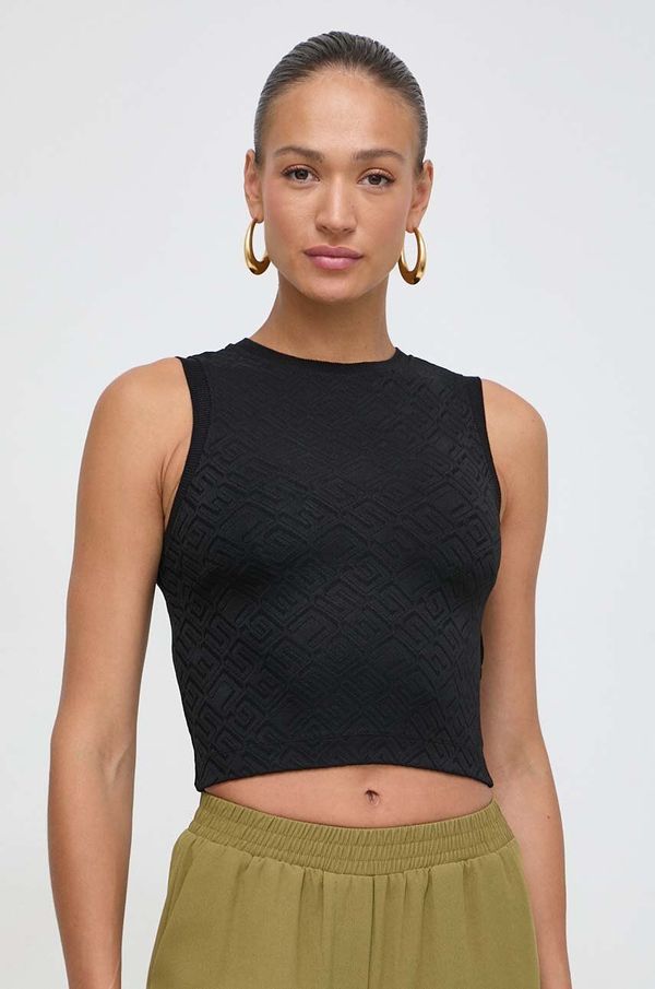 Guess Top Guess ženski, črna barva