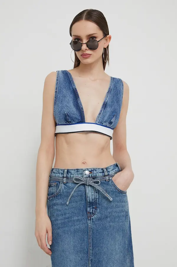HUGO Blue Top iz jeansa Hugo Blue