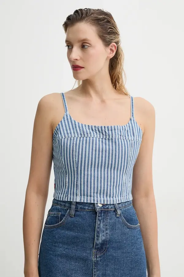 Levi's Top iz jeansa Levi's JADINE DENIM CAMI TANK