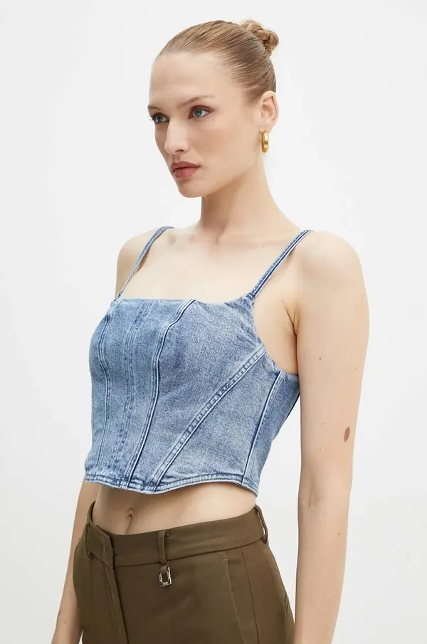 MICHAEL Michael Kors Top iz jeansa MICHAEL Michael Kors