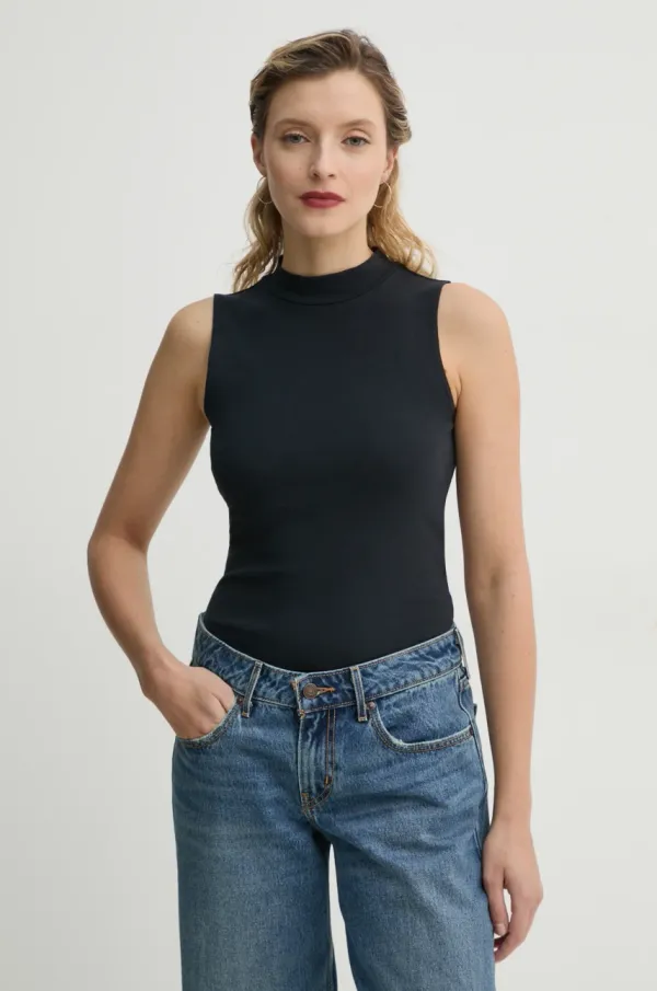 Levi's Top Levi's EFFORTLESS TANK črna barva, 001J9