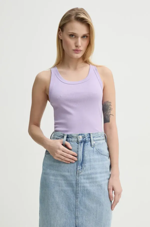 Marc O'Polo Top Marc O'Polo vijolična barva, 5000005982