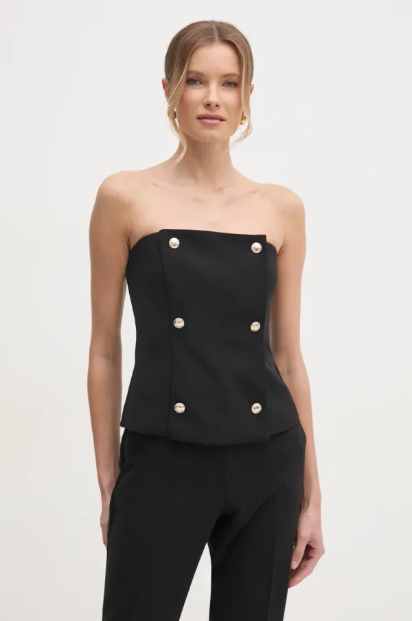 Marciano Guess Top Marciano Guess BECKY črna barva, 5RGH10 7115A