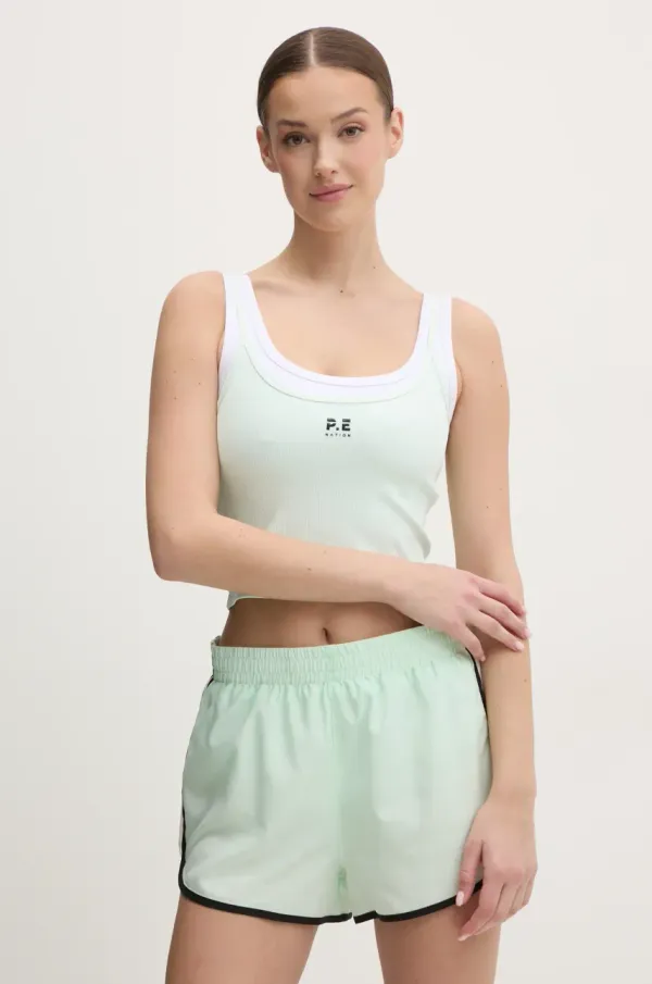 P.E Nation Top P.E Nation Forward ženski, zelena barva, 243W134