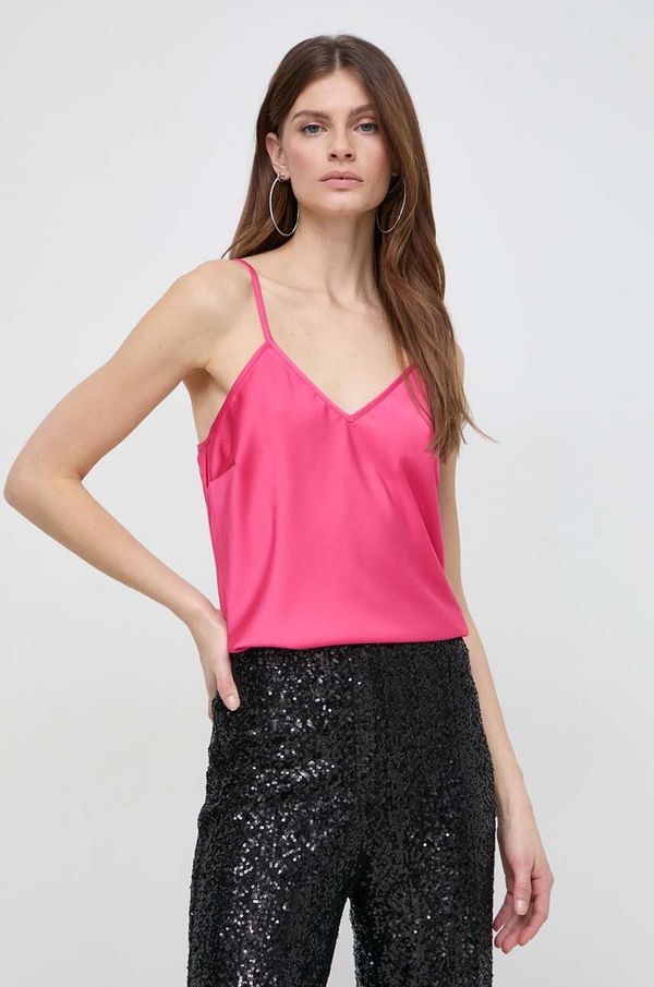 Silvian Heach Top Silvian Heach ženski, roza barva